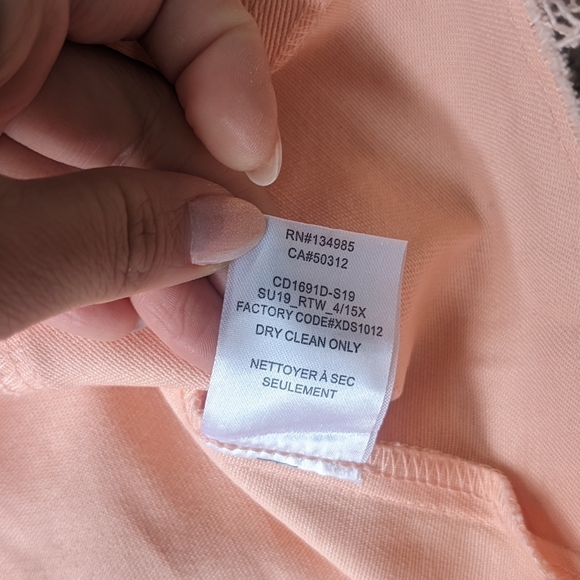 For Love & Lemons Peach Monika Hook Front Dress - Picture 15 of 15